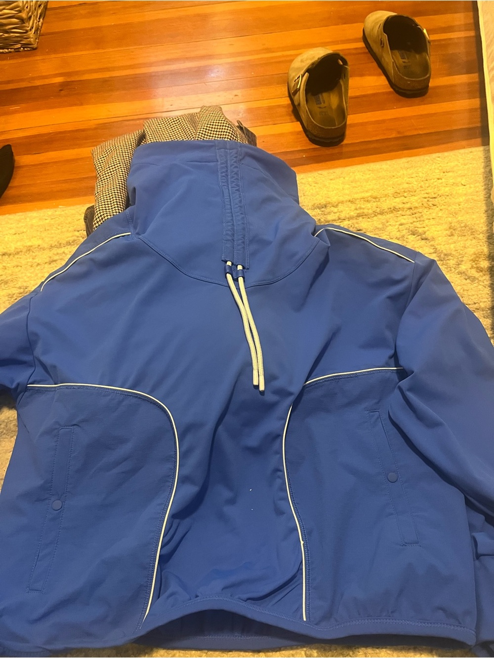 We The Free Blue Athletic Jacket
